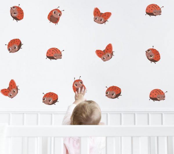 Berušky nálepky na stenu. Detská izba (3) – Samolepiace dekorácie na stenu 2 Objednajte tlač online – rýchlo a bez starostí. Doručenie po celom Slovensku. Letáky, vizitky, bannery, billboardy a viac. - Štýlové samolepiace nálepky na stenu – jednoduchá aplikácia, kvalitná tlač a dlhá životnosť.