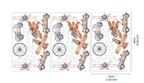 Obrovská sada nálepiek na stenu. Oblaky a lietadlá abstraktné – Samolepiace dekorácie na stenu 3 Objednajte tlač online – rýchlo a bez starostí. Doručenie po celom Slovensku. Letáky, vizitky, bannery, billboardy a viac. - Štýlové samolepiace nálepky na stenu – jednoduchá aplikácia, kvalitná tlač a dlhá životnosť.