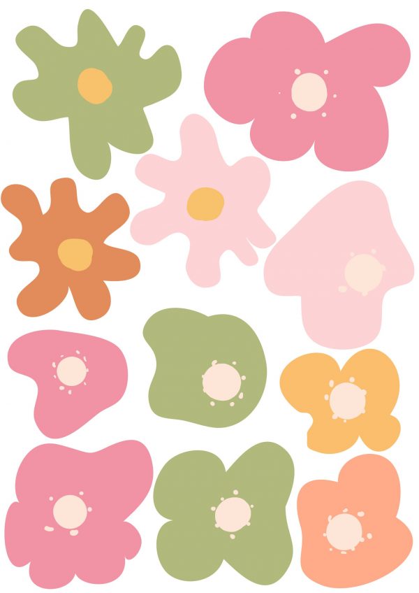 Objednajte tlač online – rýchlo a bez starostí. Doručenie po celom Slovensku. Letáky, vizitky, bannery, billboardy a viac. - Elegantné kvetinové nálepky pre útulný domov. Kvalitná tlač, jednoduchá aplikácia.