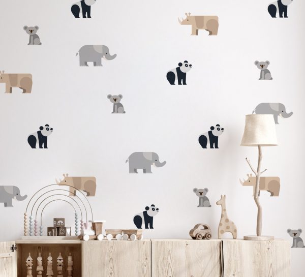 Safari zvieratá nálepky na stenu. Divoké zvieratá (2) – Hravé nálepky na stenu pre deti 1 Objednajte tlač online – rýchlo a bez starostí. Doručenie po celom Slovensku. Letáky, vizitky, bannery, billboardy a viac. - Hravé zvieratkové a dinosaurové motívy pre deti – farebné a veselé nálepky na stenu.