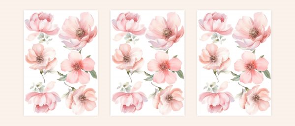 Objednajte tlač online – rýchlo a bez starostí. Doručenie po celom Slovensku. Letáky, vizitky, bannery, billboardy a viac. - Elegantné kvetinové nálepky pre útulný domov. Kvalitná tlač, jednoduchá aplikácia.