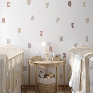 Vzdelávacie nálepky na stenu. Domácej izby (2) – Samolepiace dekorácie na stenu