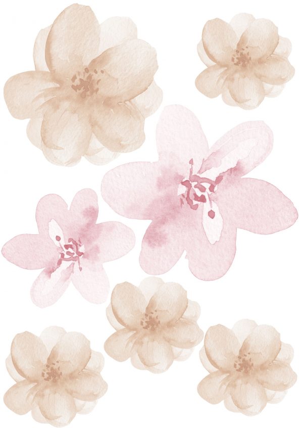 Kvetinové nálepky na stenu. V boho štýle (4) – Kvetinové nálepky na stenu do interiéru 4 Objednajte tlač online – rýchlo a bez starostí. Doručenie po celom Slovensku. Letáky, vizitky, bannery, billboardy a viac. - Elegantné kvetinové nálepky pre útulný domov. Kvalitná tlač, jednoduchá aplikácia.