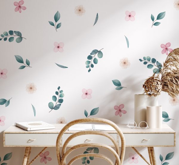 Kvetinové nálepky na stenu. Pastelové kvety (43) – Kvetinové nálepky na stenu do interiéru 1 Objednajte tlač online – rýchlo a bez starostí. Doručenie po celom Slovensku. Letáky, vizitky, bannery, billboardy a viac. - Elegantné kvetinové nálepky pre útulný domov. Kvalitná tlač, jednoduchá aplikácia.