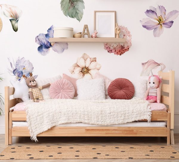 Obrovská sada samolepiek na stenu. Pastelové lesné kvety farebné abstraktné – Kvetinové nálepky na stenu do interiéru 1 Objednajte tlač online – rýchlo a bez starostí. Doručenie po celom Slovensku. Letáky, vizitky, bannery, billboardy a viac. - Elegantné kvetinové nálepky pre útulný domov. Kvalitná tlač, jednoduchá aplikácia.