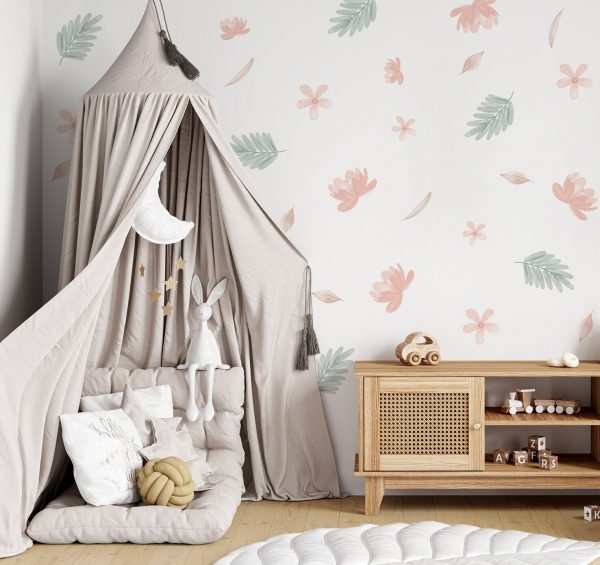 Kvetinové nálepky na stenu. Pastelové kvety (46) – Kvetinové nálepky na stenu do interiéru 3 Objednajte tlač online – rýchlo a bez starostí. Doručenie po celom Slovensku. Letáky, vizitky, bannery, billboardy a viac. - Elegantné kvetinové nálepky pre útulný domov. Kvalitná tlač, jednoduchá aplikácia.