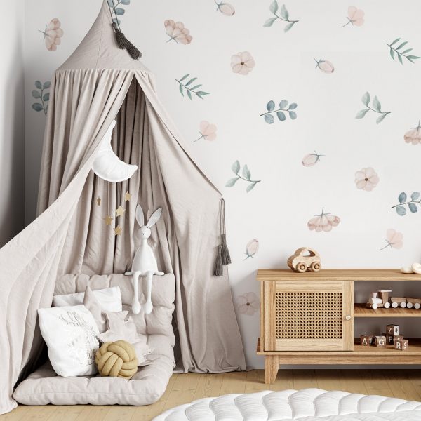 Kvetinové nálepky na stenu. Pastelové kvety (51) – Kvetinové nálepky na stenu do interiéru 1 Objednajte tlač online – rýchlo a bez starostí. Doručenie po celom Slovensku. Letáky, vizitky, bannery, billboardy a viac. - Elegantné kvetinové nálepky pre útulný domov. Kvalitná tlač, jednoduchá aplikácia.