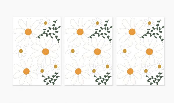 Kvetinové nálepky na stenu. Pastelové kvety (52) – Kvetinové nálepky na stenu do interiéru 3 Objednajte tlač online – rýchlo a bez starostí. Doručenie po celom Slovensku. Letáky, vizitky, bannery, billboardy a viac. - Elegantné kvetinové nálepky pre útulný domov. Kvalitná tlač, jednoduchá aplikácia.