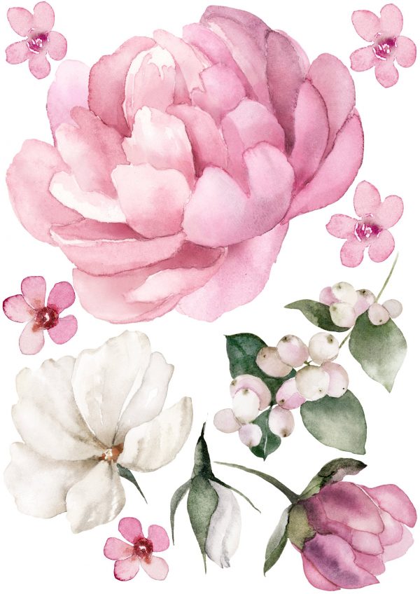 Kvetinové samolepky na stenu. Farebné kvetinové (21) – Kvetinové nálepky na stenu do interiéru 4 Objednajte tlač online – rýchlo a bez starostí. Doručenie po celom Slovensku. Letáky, vizitky, bannery, billboardy a viac. - Elegantné kvetinové nálepky pre útulný domov. Kvalitná tlač, jednoduchá aplikácia.