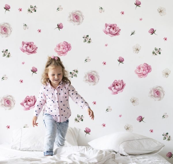 Kvetinové samolepky na stenu. Farebné kvetinové (21) – Kvetinové nálepky na stenu do interiéru 1 Objednajte tlač online – rýchlo a bez starostí. Doručenie po celom Slovensku. Letáky, vizitky, bannery, billboardy a viac. - Elegantné kvetinové nálepky pre útulný domov. Kvalitná tlač, jednoduchá aplikácia.