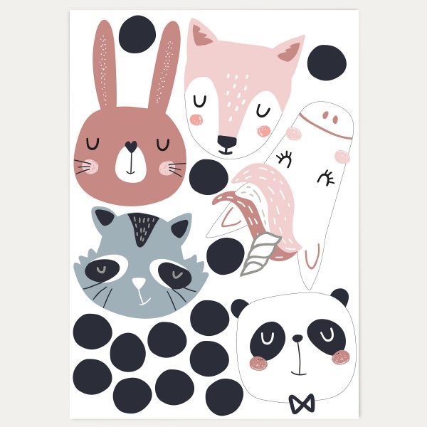 Objednajte tlač online – rýchlo a bez starostí. Doručenie po celom Slovensku. Letáky, vizitky, bannery, billboardy a viac. - Hravé zvieratkové a dinosaurové motívy pre deti – farebné a veselé nálepky na stenu.