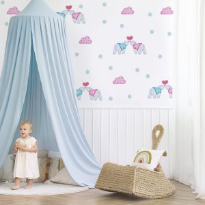 Medveď Nálepky na stenu. Detská izba dekorácie (4) – Samolepiace dekorácie na stenu