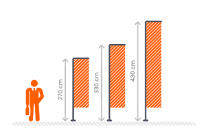 Objednajte tlač online – rýchlo a bez starostí. Doručenie po celom Slovensku. Letáky, vizitky, bannery, billboardy a viac. - FLAGPOLE RECTANGLE je beach flag s pevným hliníkovým stožiarom a klasickým obdĺžnikovým tvarom, ktorý zabezpečuje výbornú čitateľnosť grafiky aj bez vetra a profesionálnu prezentáciu značky.